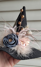 Load image into Gallery viewer, CUSTOM ORDER Mini Witch Hat Fascinator
