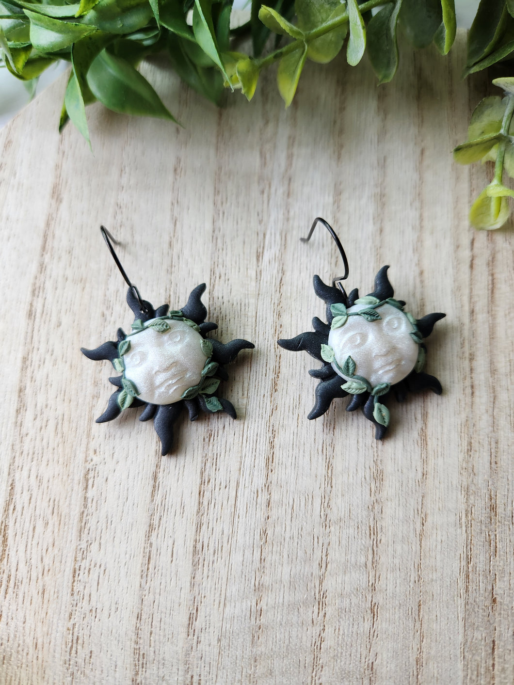 Sun & Moon Vine Dangles