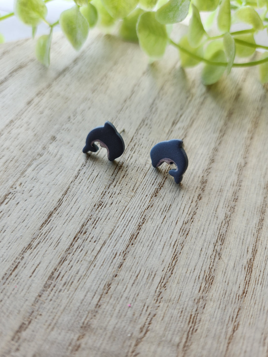 Tiny Dolphin Studs