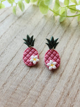 Load image into Gallery viewer, Pink Pineapple Dangles
