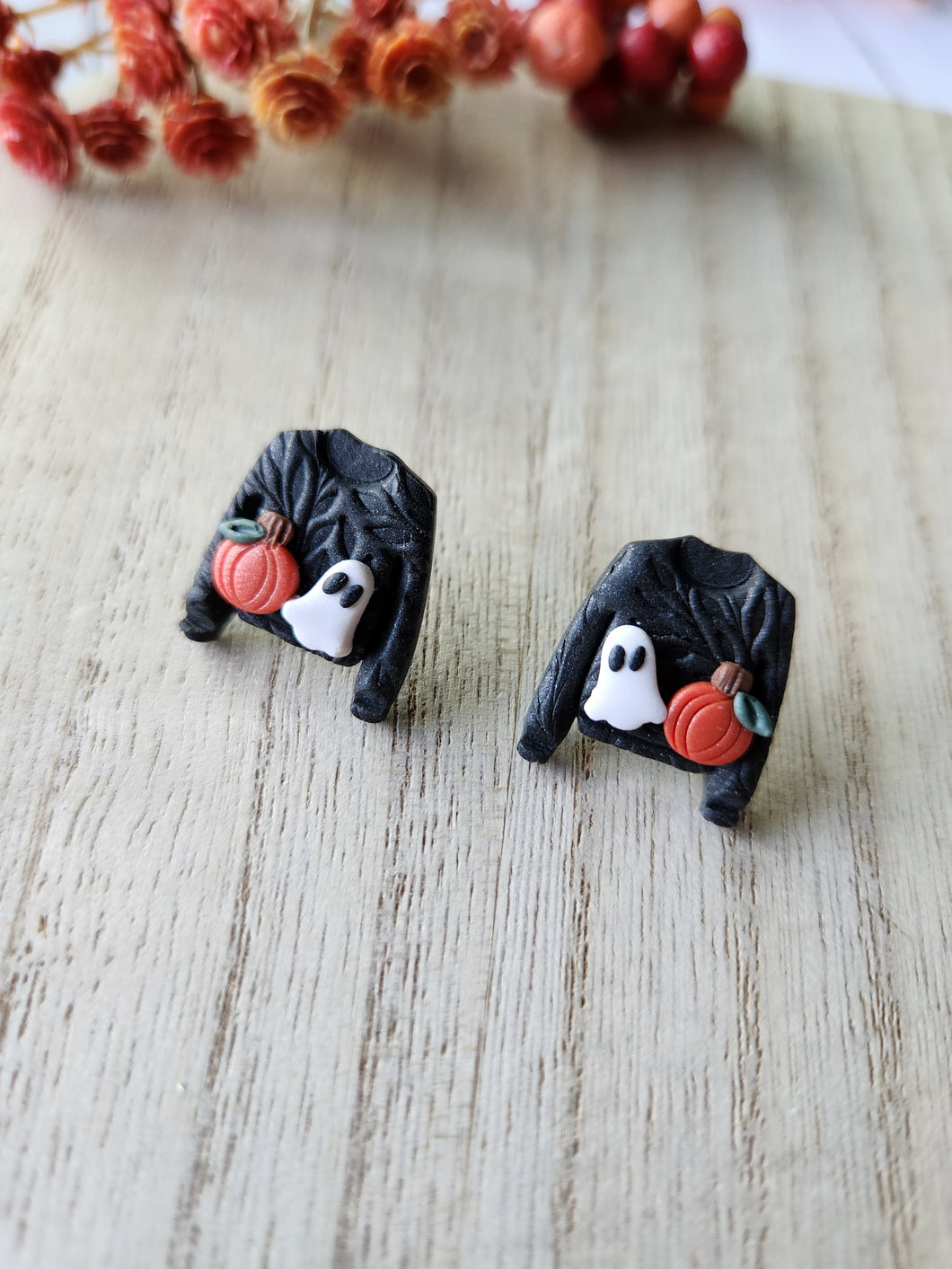 Spooky Sweater Studs