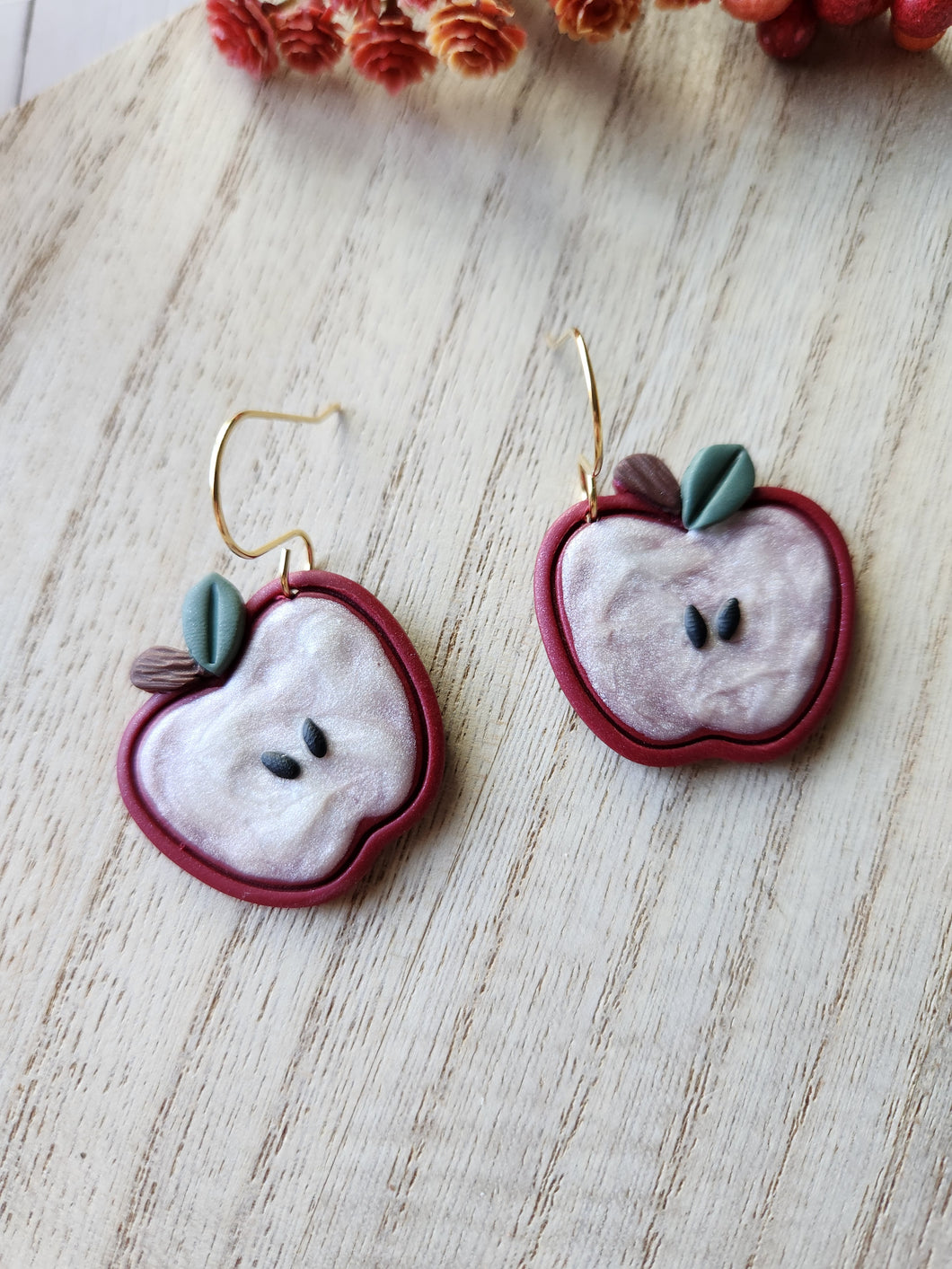 Large Apple Dangles