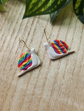 Load image into Gallery viewer, PRIDE Rainbow Snail Dangles
