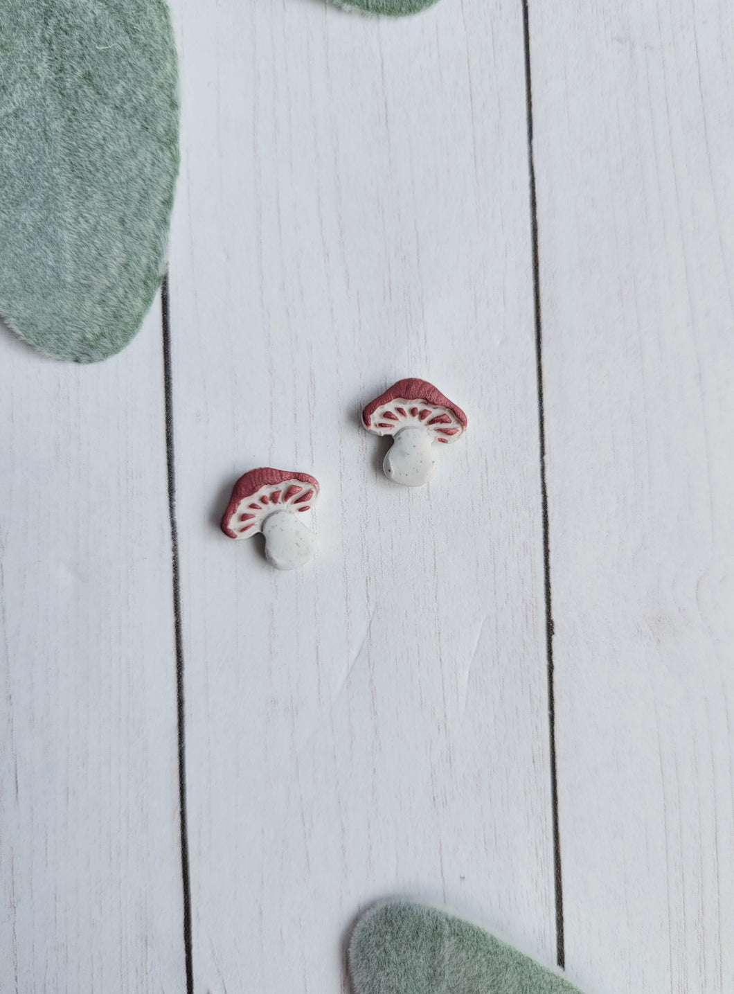 Mushroom Stud Earrings