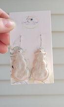 Load image into Gallery viewer, Snowman Christmas Cookie Clay Earrings
