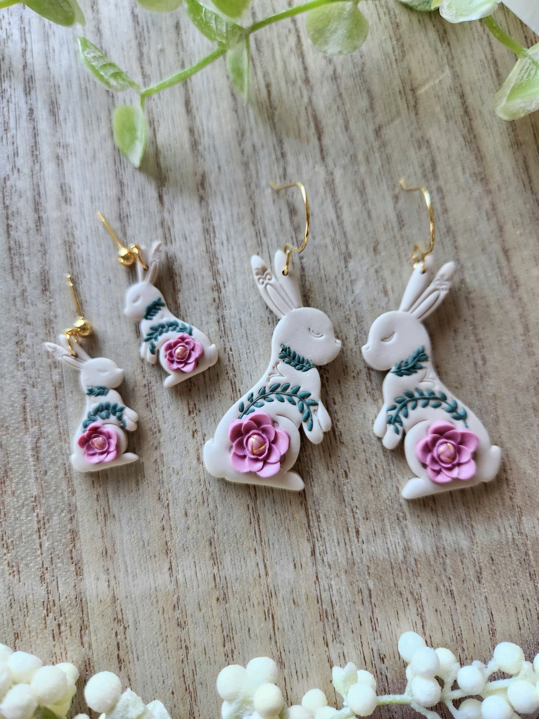 Mommy and Me Boho Bunny Dangles