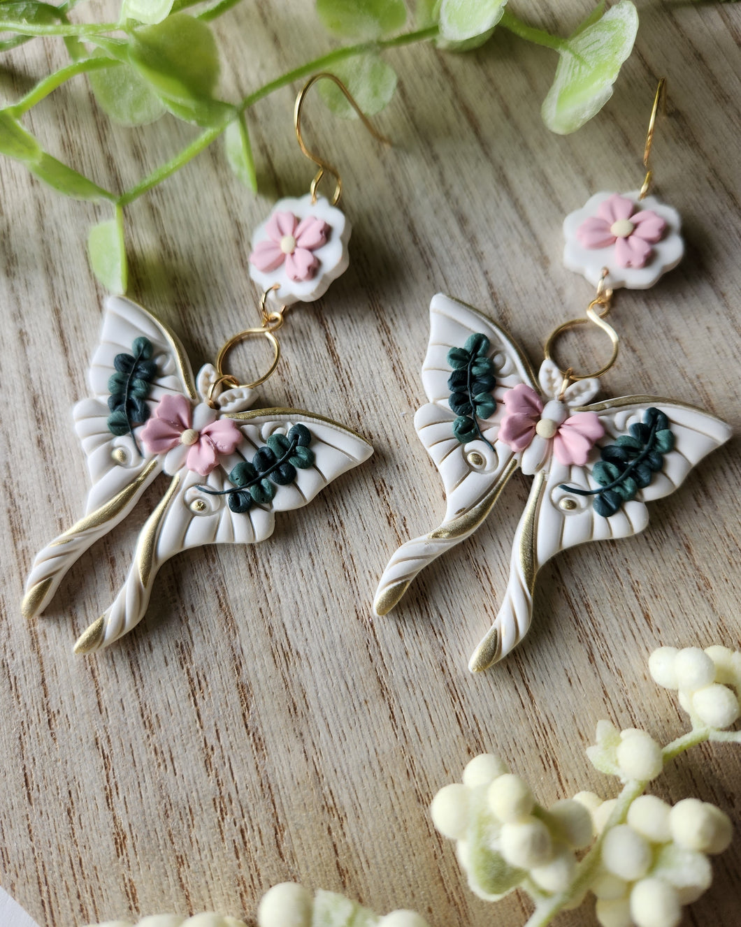 Eucalyptus Gold Moth Dangles