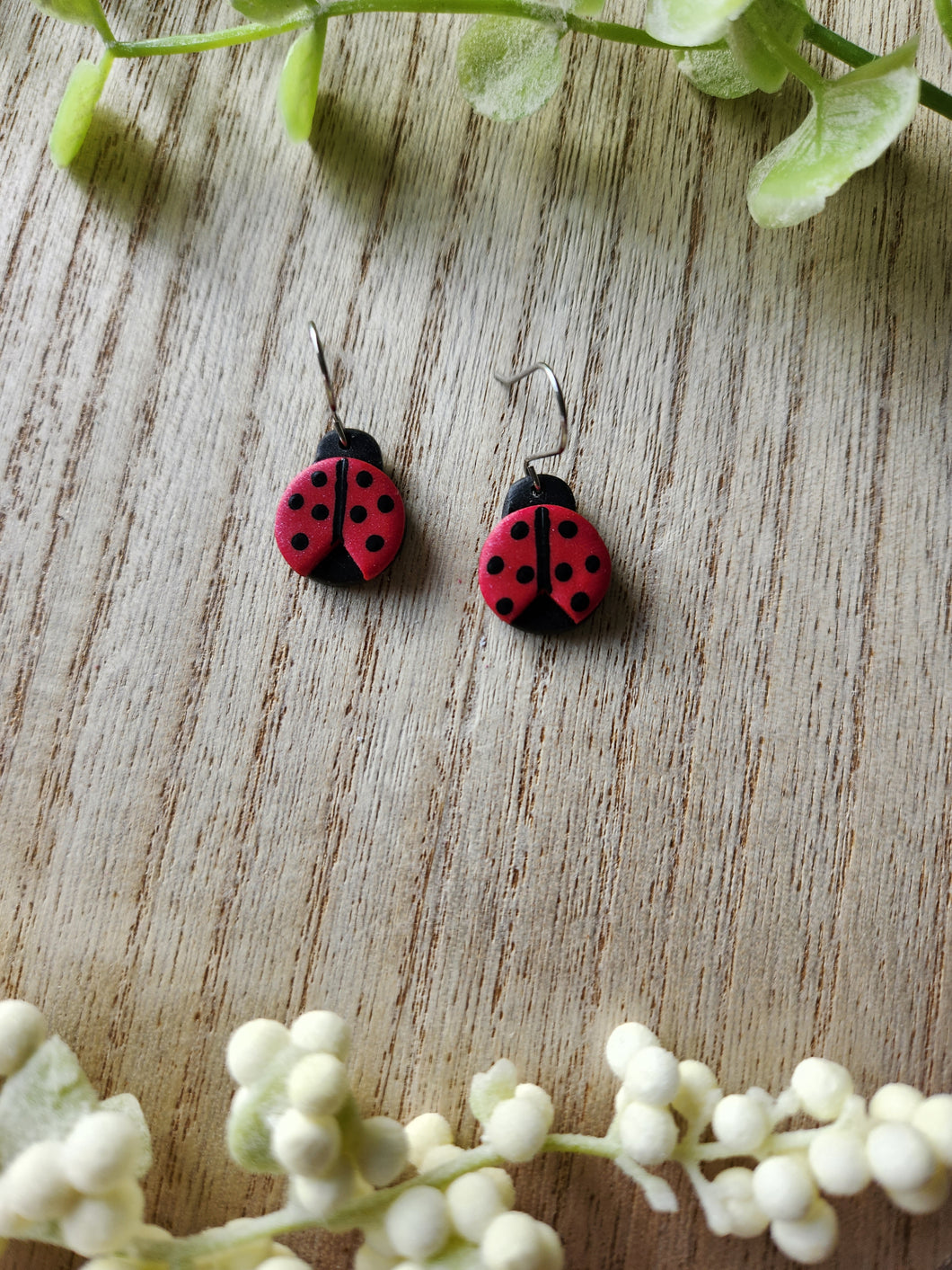 Ladybug Dangles