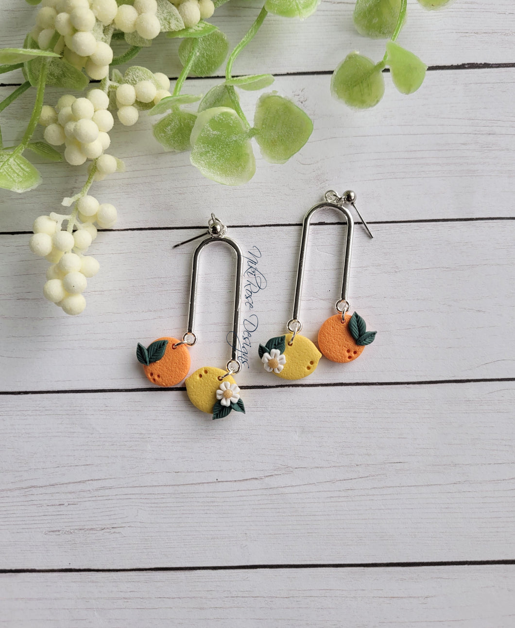 Orange & Lemon Citrus Dangles